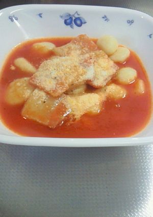 スープパスタ-レシピのメイン写真