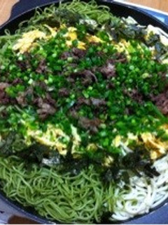 瓦そば風 瓦うどん!-レシピのメイン写真