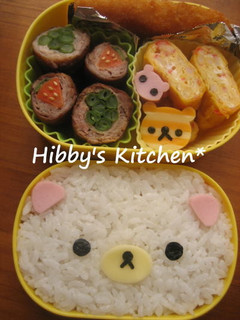 簡単キャラ弁♪詰めるだけでコリラックマ*-レシピのメイン写真