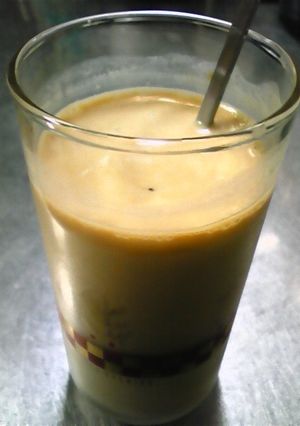 私のお気に入り、コーヒー味のラッシー-レシピのメイン写真