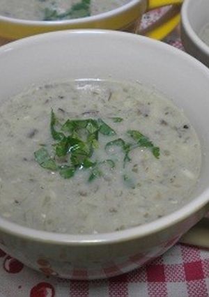 きのこの豆乳スープ-レシピのメイン写真