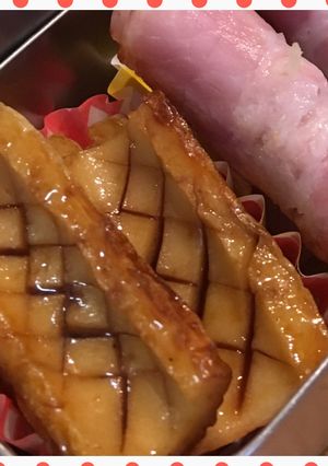 おべんとうのおかずにちくわの甘辛焼き-レシピのメイン写真
