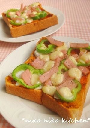 簡単♡ピザトースト♪-レシピのメイン写真