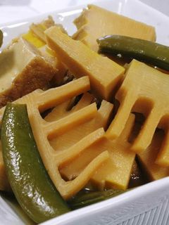 筍とスナップえんどうのあっさり煮-レシピのメイン写真