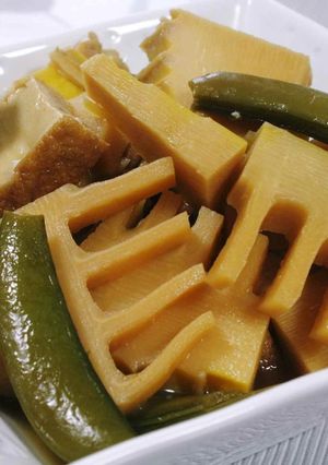 筍とスナップえんどうのあっさり煮-レシピのメイン写真