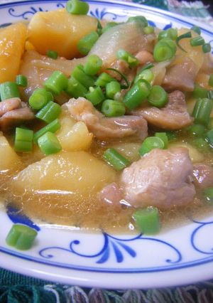 鶏もも肉とジャガイモの煮物-レシピのメイン写真