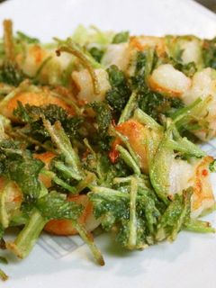 えびと三つ葉のかき揚げ-レシピのメイン写真