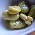 そら豆の白ワイン漬け