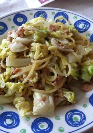 ツナとキャベツのハーブソルトパスタ-レシピのメイン写真