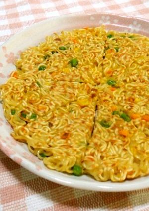 インスタントラーメン術☆卵焼き-レシピのメイン写真