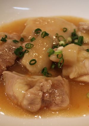 鶏もも肉の和風煮込み♡トマトおでん風味♪-レシピのメイン写真