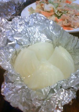新たまねぎのホイル焼き-レシピのメイン写真