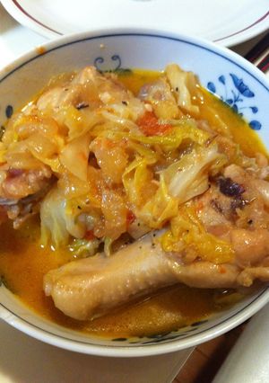 エスニック☆ピリ辛チキンのトマト煮♪-レシピのメイン写真