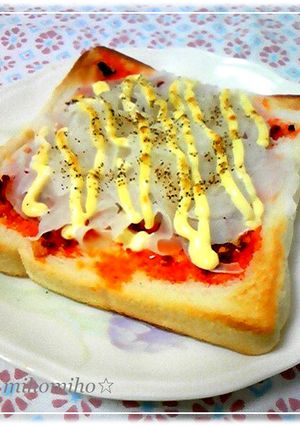 玉ねぎ＆食べラー✿トースト-レシピのメイン写真