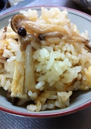 麺つゆで簡単炊き込みご飯-レシピのメイン写真