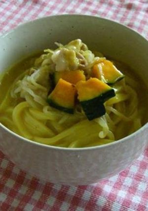 かぼちゃ入りマイルドカレーうどん-レシピのメイン写真