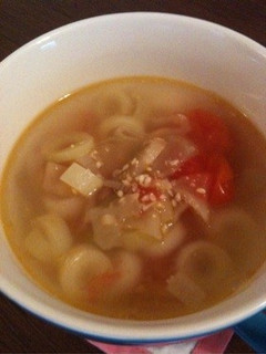 長ネギ油が香る中華風スープ-レシピのメイン写真