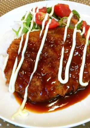ワンプレートコロッケ丼-レシピのメイン写真