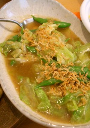 豚丼の残り汁で！簡単！野菜あんかけ。-レシピのメイン写真