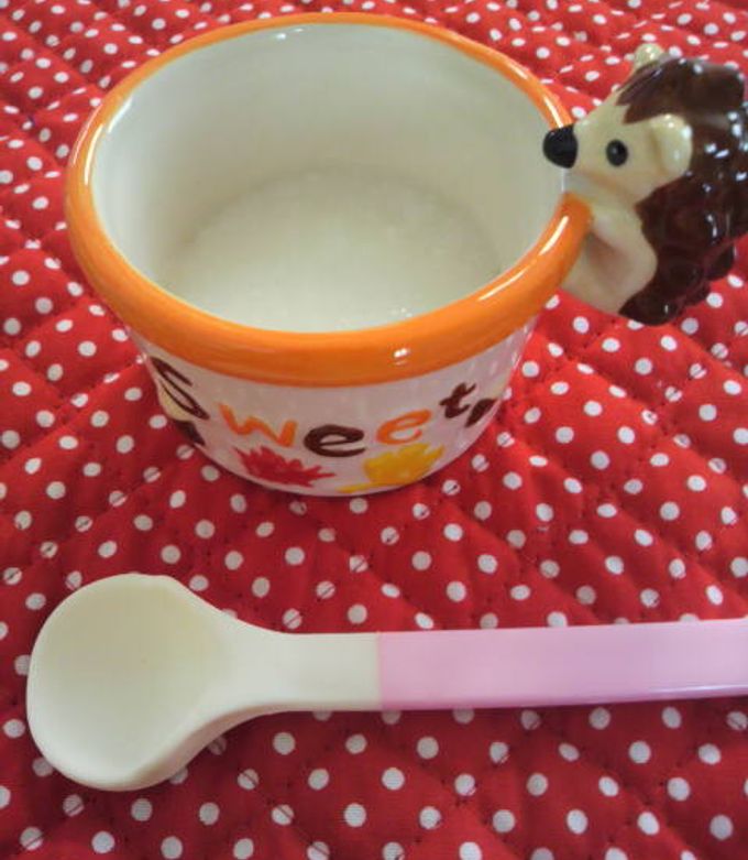 離乳食*初期☆10倍粥〜お米から by ァﾛハ 【クックパッド】 簡単