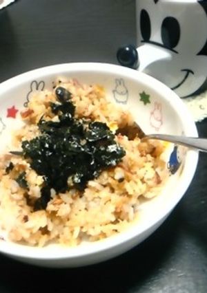 子どもが好きな『おかかチャーハン』♪-レシピのメイン写真