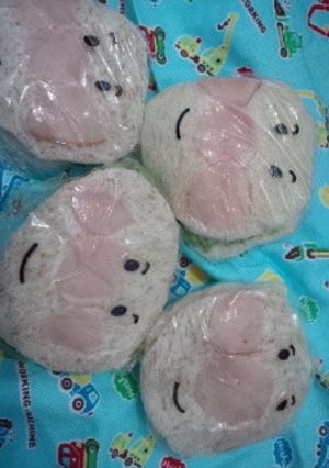 キャラ弁☆アンパンマンのサンドイッチ-レシピのメイン写真