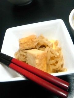 乾物大好き!切り干し大根と厚揚げの煮物-レシピのメイン写真