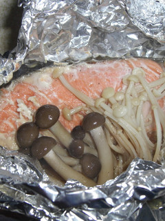簡単☆鮭のバター醤油ホイル焼き♪♪-レシピのメイン写真