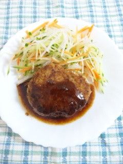 カリッ!ふわはんばーぐ。-レシピのメイン写真