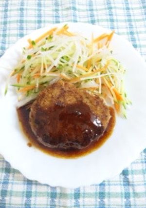 カリッ！ふわはんばーぐ。-レシピのメイン写真