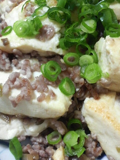 塩豆腐♪ひき肉と搾菜の炒め物-レシピのメイン写真