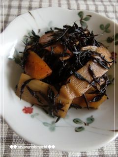 メンマとひじきの炒め煮-レシピのメイン写真