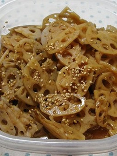 レンコンのきんぴら-レシピのメイン写真