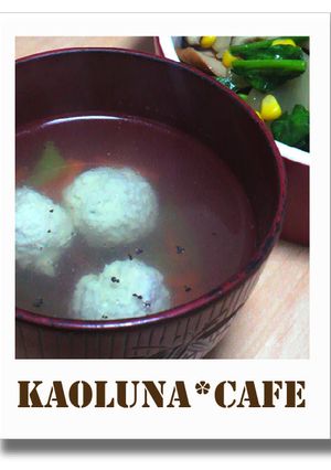 あっさりコクうま！豆腐入り鶏団子スープ-レシピのメイン写真
