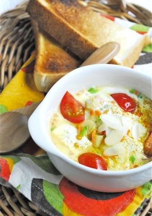 体元気！スマートチーズと野菜のココット-レシピのメイン写真