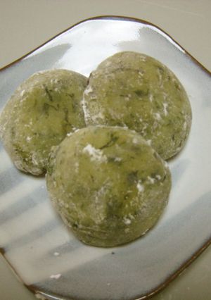 よもぎなくてもできちゃう☆おいしい草もち-レシピのメイン写真