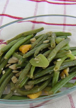 インゲン豆とアンチョビの炒め物♪-レシピのメイン写真