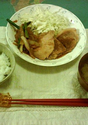 簡単豚のしょうが焼き-レシピのメイン写真