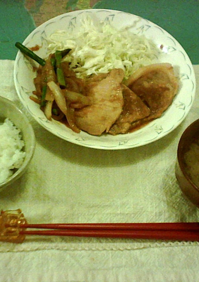 簡単豚のしょうが焼き-レシピのメイン写真