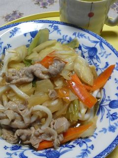 野菜たっぷり☆あんかけうどん-レシピのメイン写真