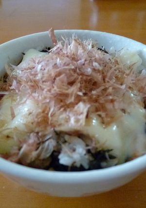 残ったひじきの煮物で簡単朝ご飯★-レシピのメイン写真