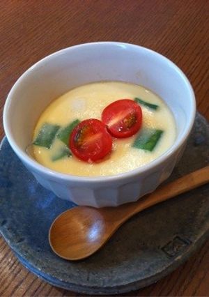 ストウブで♪洋風茶碗蒸し-レシピのメイン写真