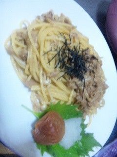 ツナとえのきとポン酢仕立ての和風パスタ-レシピのメイン写真