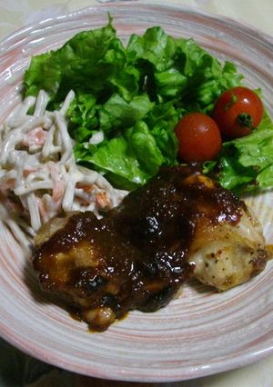 鶏ももの味噌焼き-レシピのメイン写真