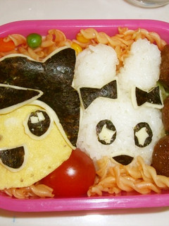 たまごっちのおにぎり弁当♪-レシピのメイン写真