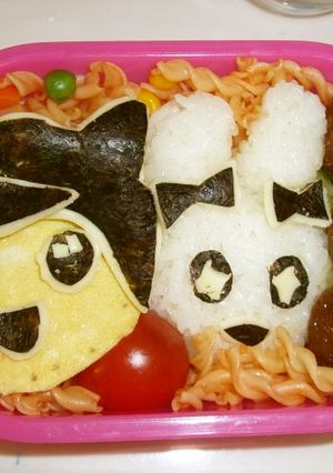 たまごっちのおにぎり弁当♪-レシピのメイン写真