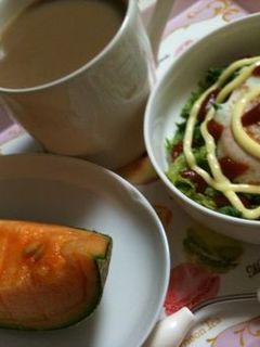 レンジで目玉焼き-レシピのメイン写真