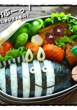 しまうまのお弁当＊キャラ弁-レシピのメイン写真