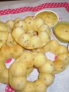 お豆腐でしっとり焼きドーナッツ♪-レシピのメイン写真