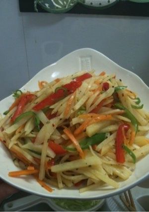 じゃがいものシャキシャキ炒め-レシピのメイン写真